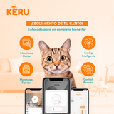 Arenero Inteligente Automático KERU EC Para Gatos Con App Y Conexión Wifi Keru