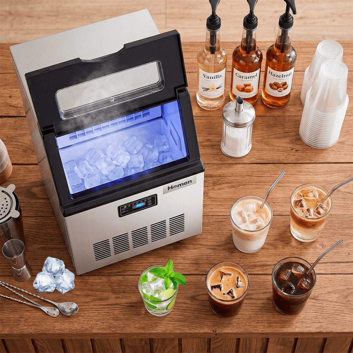 Máquina de Hielo Automática 25 kg/24h