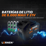 Batería Lernen 21v 6.000 Mah