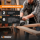 Cepillo Eléctrico Carpintería LERNEN - 220 V - 800 W - 82mm Lernen