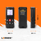 Medidor De Distancia Laser Digital 100m LERNEN