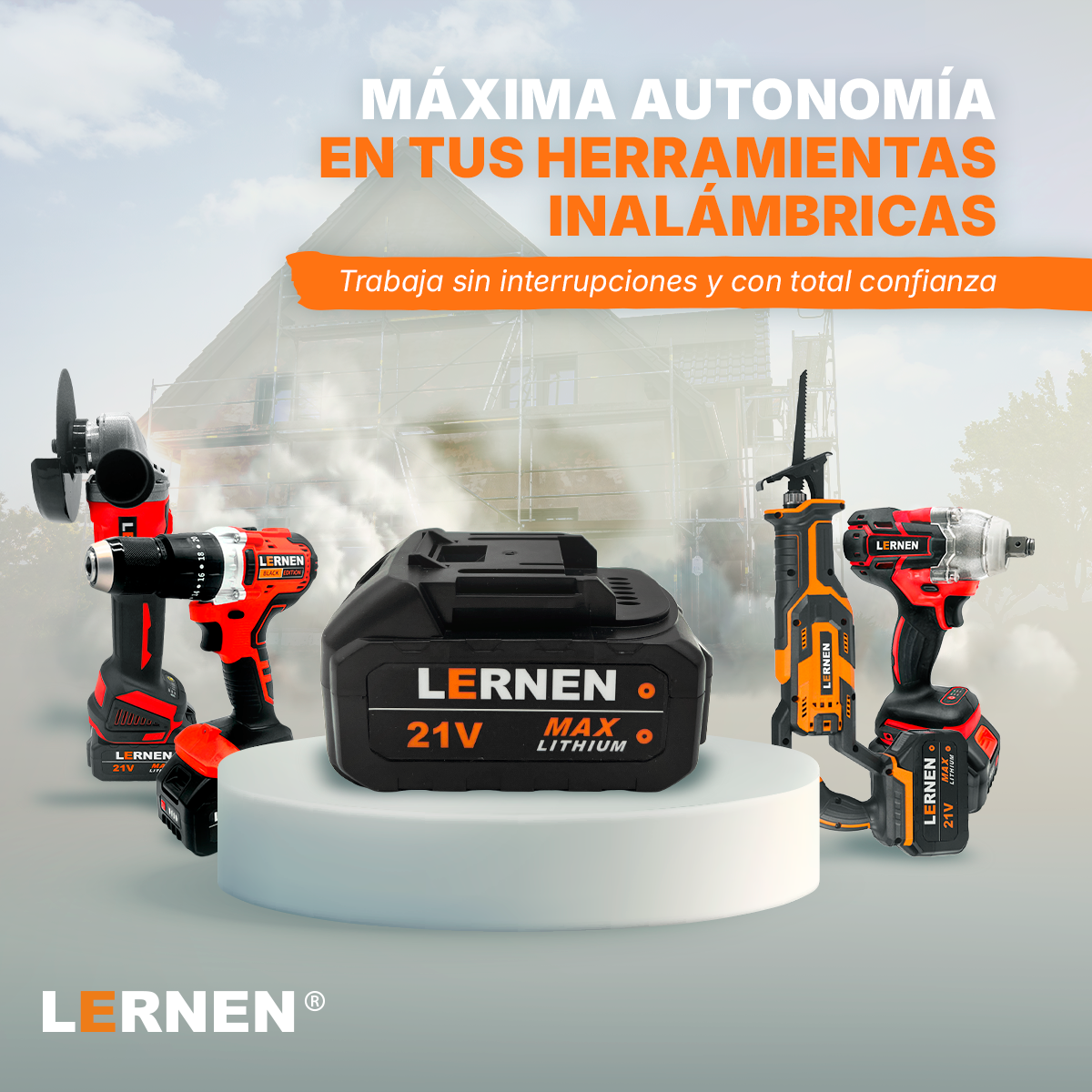 Batería Lernen 21v 4.000 Mah