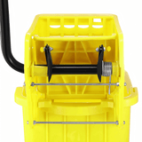 Carro Estrujador De Aseo Mopa 33 litros Amarillo Lernen