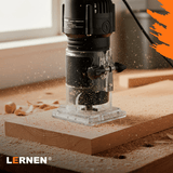 Fresadora Router Tupi 6-6.35mm LERNEN- 220v 50hz - 550w + 18 Fresas Lernen