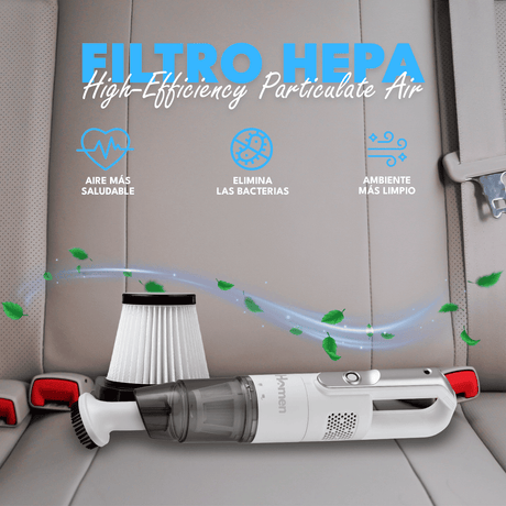 Aspiradora inalámbrica Recargable 2 en 1 de 7.4v y 50w Usb-C Homen Homen