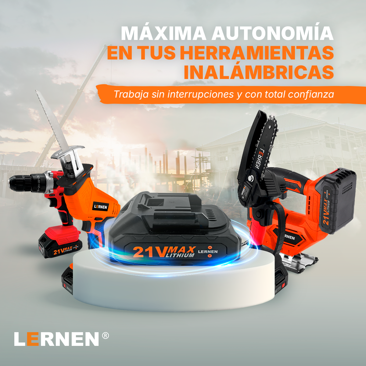 Batería Lernen 21v 2.000 Mah