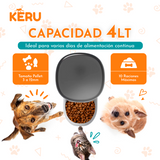 Comedero Automático Wifi Con Cámara Blanco EC - Keru