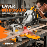 Sierra Ingleteadora Telescópica Lernen 2.000 W