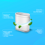 Basurero Automático Papelera Inteligente Sensor 8 Lts