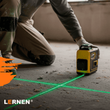 Nivel Laser Profesional 16 Líneas LERNEN + Maletín + Trípode Lernen