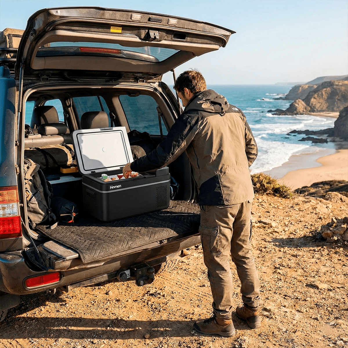 Arenero Portátil Inteligente 20 Litros Homen F005A-20 Homen