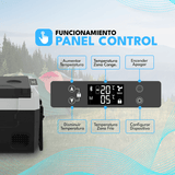 Cooler portátil Eléctrico con Ruedas Homen 35 Litros EA35C Homen