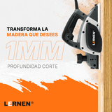 Cepillo Eléctrico Carpintería LERNEN - 220 V - 800 W - 82mm Lernen