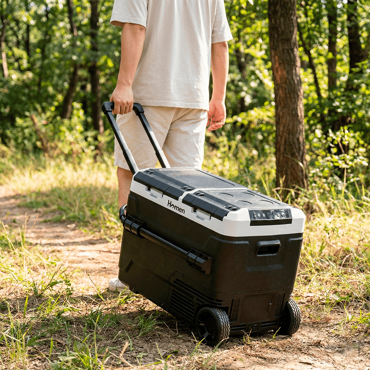 Cooler Eléctrico Portátil 50 Litros con Ruedas ED50C Homen