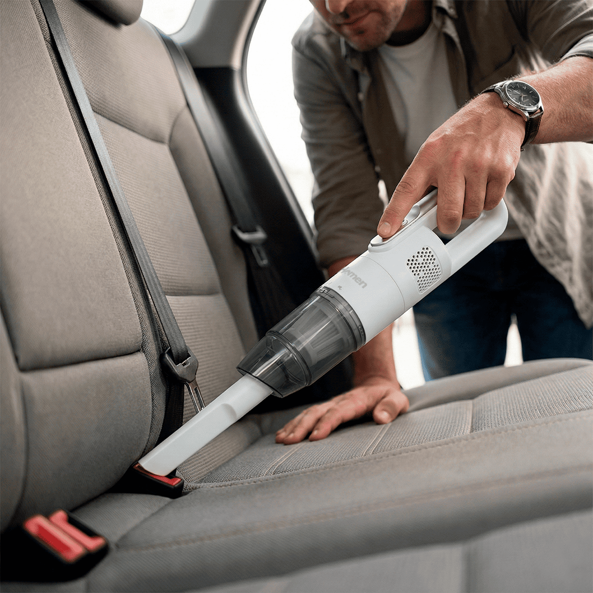 Aspiradora inalámbrica Recargable 2 en 1 de 7.4v y 50w Usb-C Homen Homen