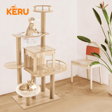 Castillo Para Gatos de 6 niveles Keru Keru