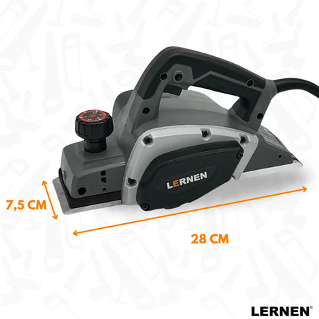 Cepillo Eléctrico Carpintería LERNEN - 220 V - 800 W - 82mm Lernen