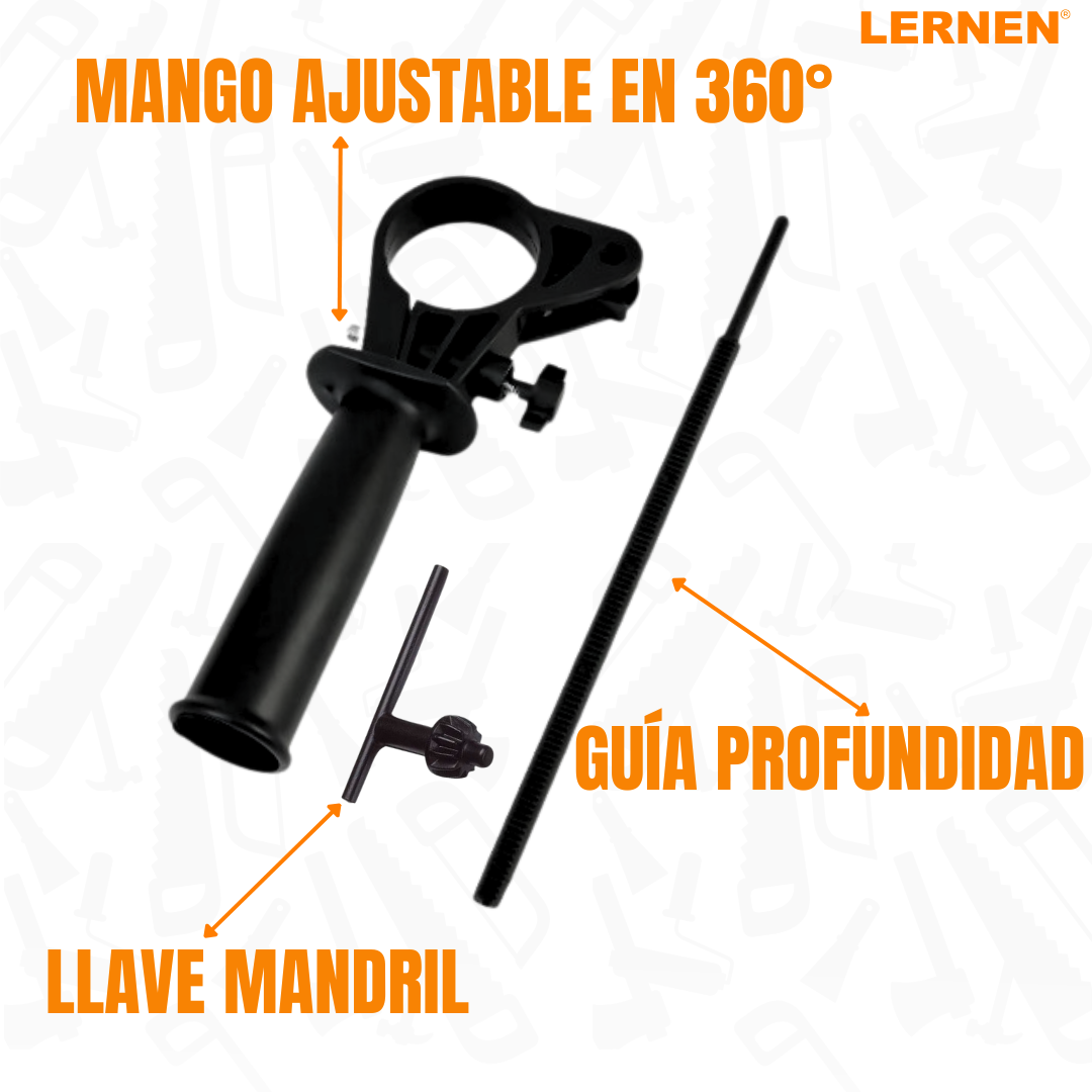 Taladro Percutor Eléctrico 13mm - 2800 Rpm - 220v - 50hz