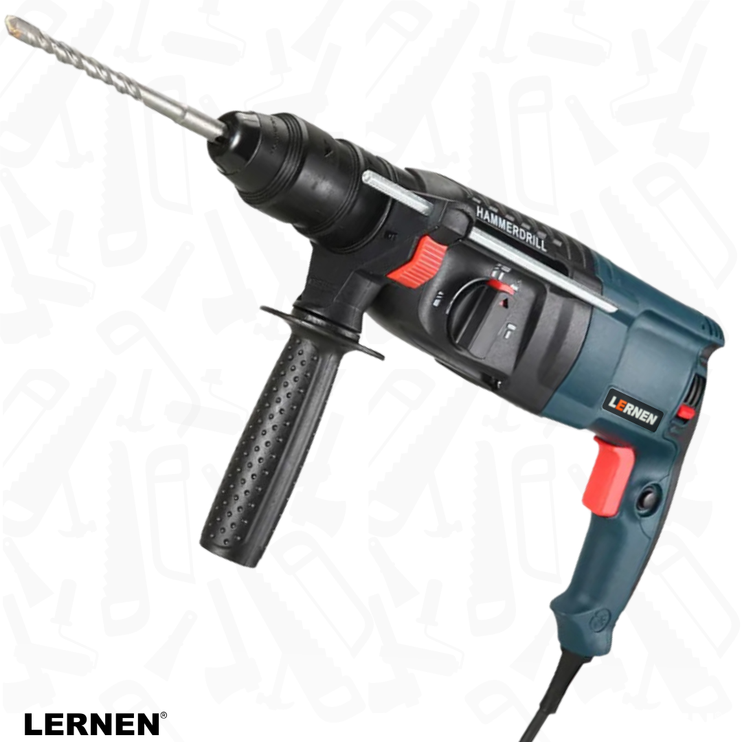 Kit Rotomartillo 800 W LERNEN+ Maletín Portátil + Accesorios