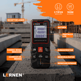 Medidor De Distancia Laser Digital 100m LERNEN