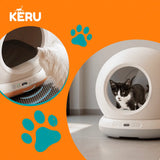 Arenero Inteligente Automático Para Gatos Con App Y Conexión Wifi Keru