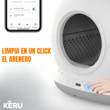 Arenero Inteligente Automático Para Gatos Con App Y Conexión Wifi