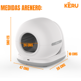 Arenero Inteligente Automático Para Gatos Con App Y Conexión Wifi