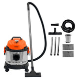 Aspiradora LERNEN Multifunción Metálica Polvo Agua 15 Litros 1400w Lernen