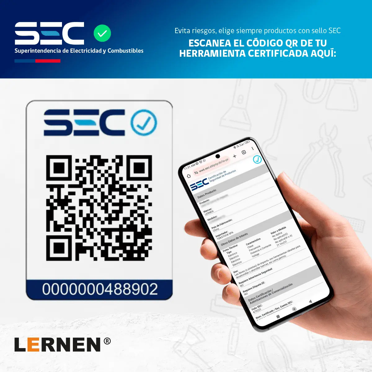 Aspiradora LERNEN Multifunción Metálica Polvo Agua 15 Litros 1400w Lernen