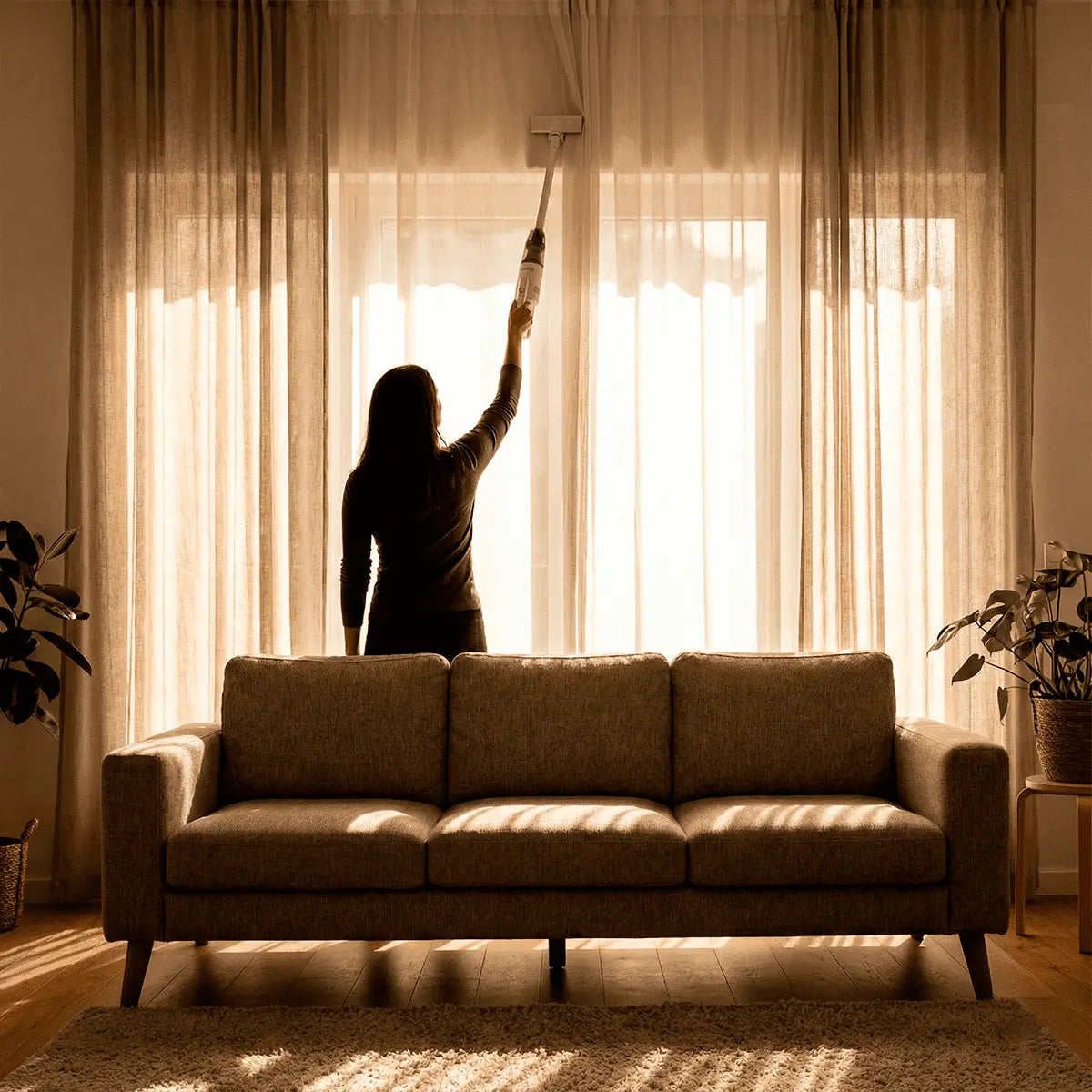 Aspiradora inalámbrica Recargable 2 en 1 de 7.4v y 50w Usb-C Homen Homen