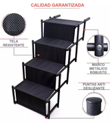Escalera Para Perros Y Mascotas De 4 Peldaños Resistente