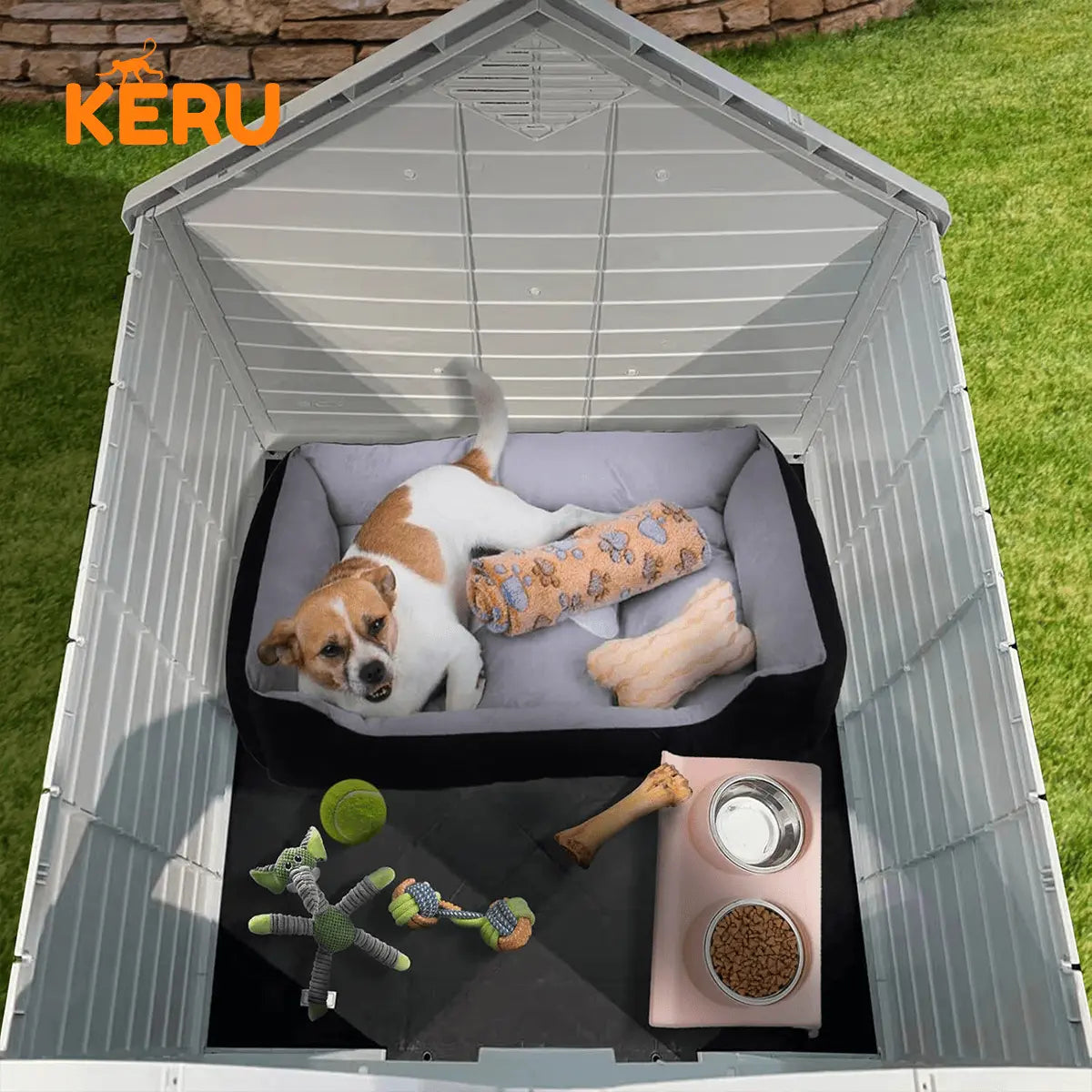 Casa para Perro Cuadrada Keru