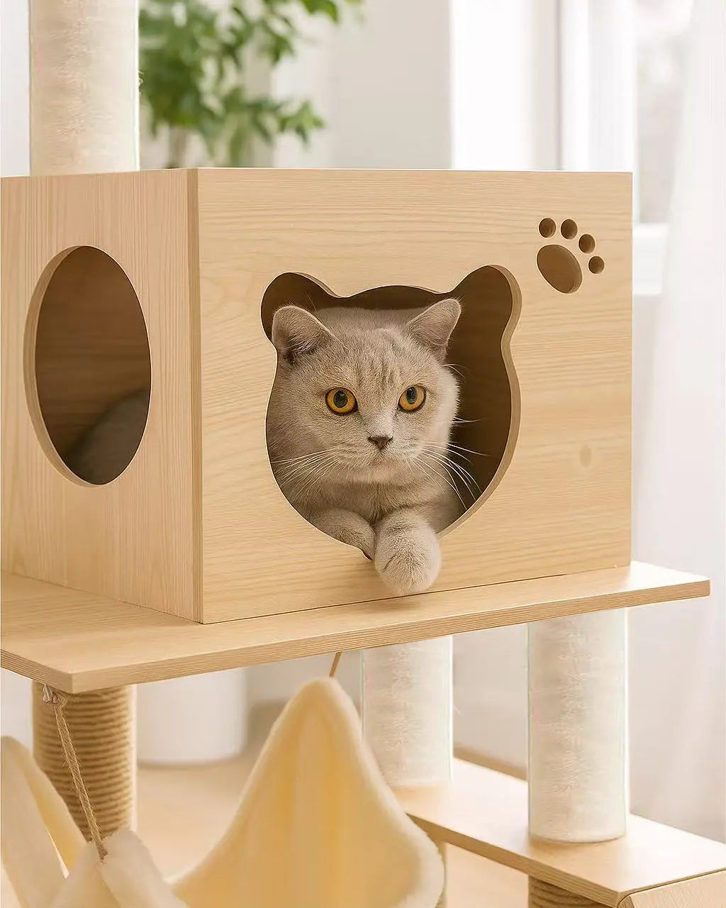 Castillo Rascador Para Gatos EC KERU Keru