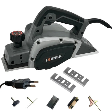 Cepillo Eléctrico Carpintería LERNEN - 220 V - 800 W - 82mm