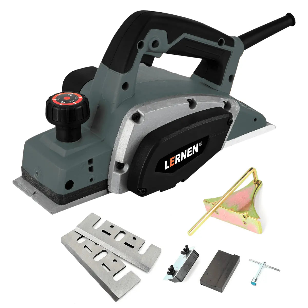 Cepillo Eléctrico Carpintería LERNEN - 220 V - 800 W - 82mm Lernen