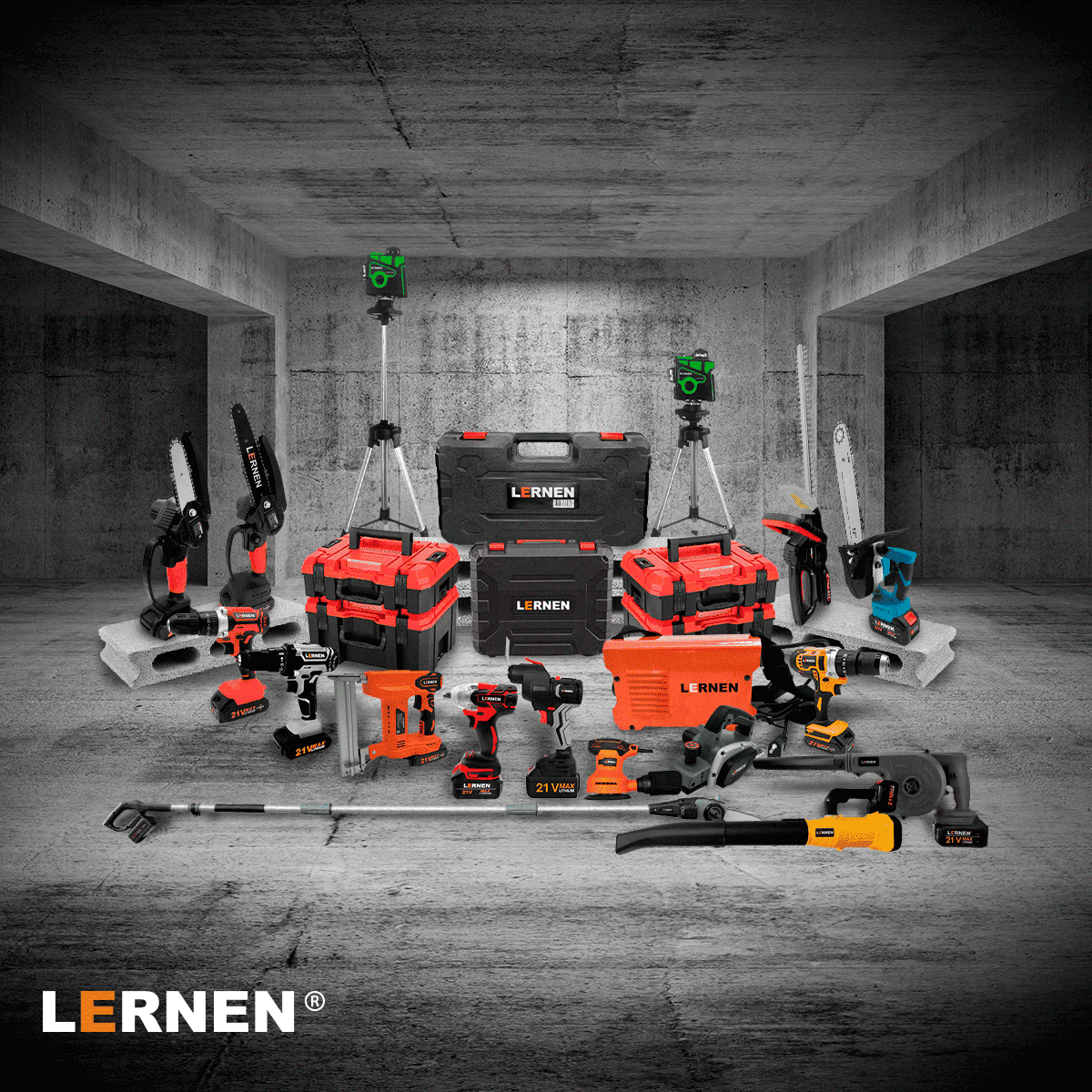 Herramienta Multipropósito Kit Minitorno Tipo Dremel 135w 211 Piezas Lernen