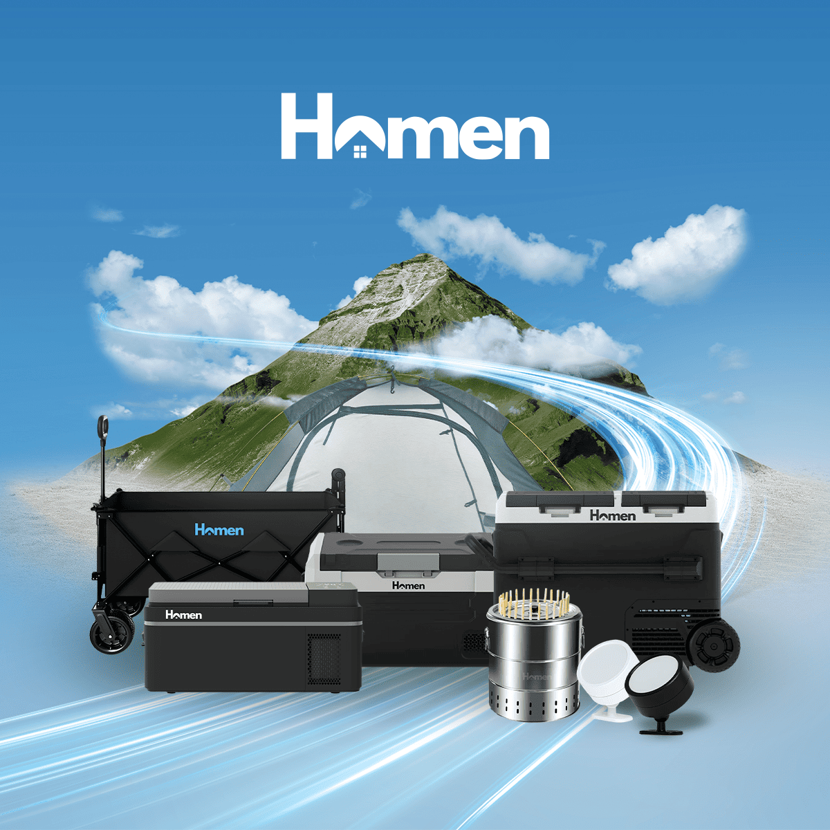 Cooler Portátil Inteligente 20 Litros Homen F005A-20 Homen