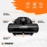 Compresor de Aire Inalámbrico 290 W — 120 PSI / 4 L Lernen