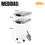 Contenedor De Alimento, Comida, Premios, Perro Gato con Ruedas Keru