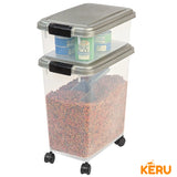 Contenedor De Alimento, Comida, Premios, Perro Gato con Ruedas Keru