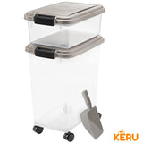 Contenedor De Alimento, Comida, Premios, Perro Gato con Ruedas Keru