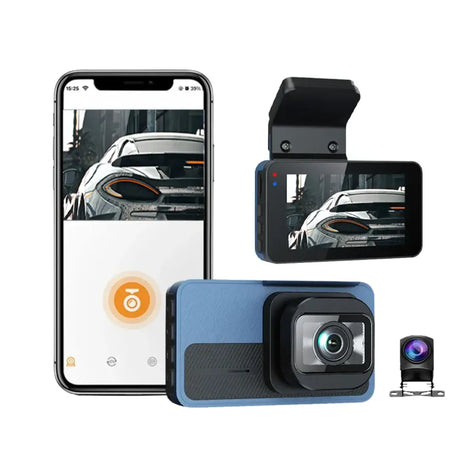 Cámara para Auto Doble Dash Cam Bitbyte 4k Retroceso + App Bitbyte