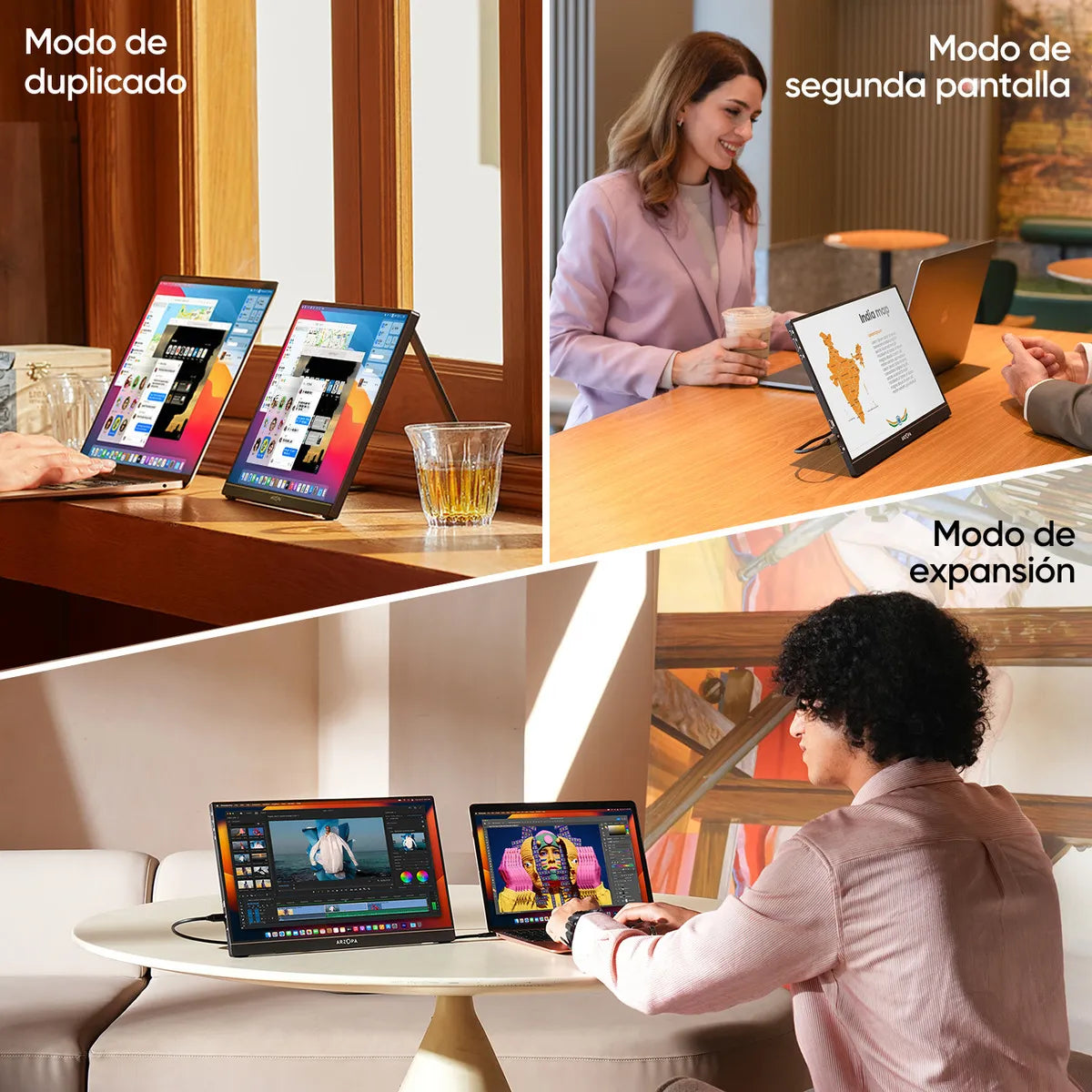 Monitor Portátil ARZOPA Z1FC 16.1” Full HD 144Hz – Ultra Ligero