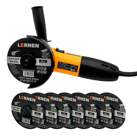 Esmeril Angular Eléctrico LERNEN 125mm – 720W Lernen