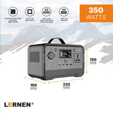 Estación De Energía Portátil Lernen 350w Generador Eléctrico Lernen