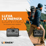 Estación De Energía Portátil Lernen 350w Generador Eléctrico Lernen