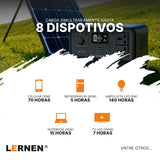 Estación De Energía Portátil Lernen 700w Generador Eléctrico Lernen