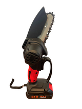 Pack Motosierra Podadora 4 Pulgadas 2 Baterías + Set De 150 Herramientas