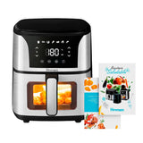 Freidora de Aire 5.5 Litros 1350W Homen con Panel Touch — Mayor capacidad y control
