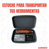 Herramienta Grabado Multipropósito Inalámbrico LERNEN + 85 Accesorios. Lernen